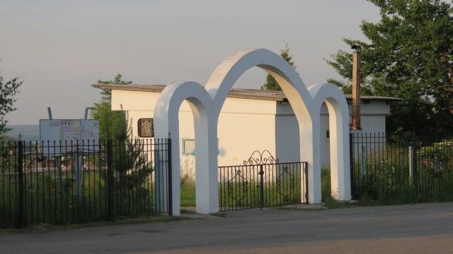 Городское кладбище города Гостомель.