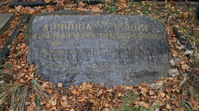 Могила Фриденштейна Александра.