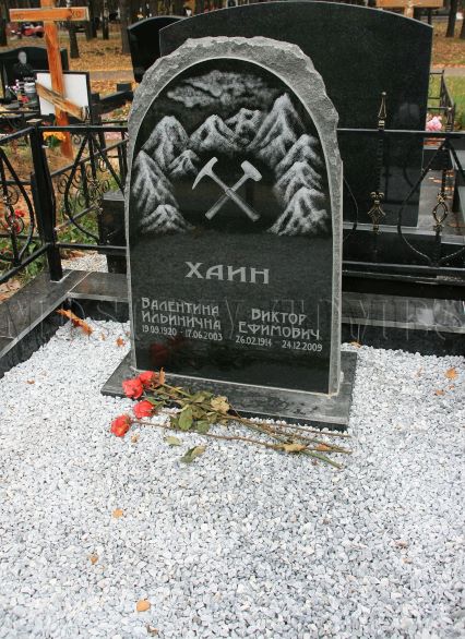 Могила Хаина Виктора.