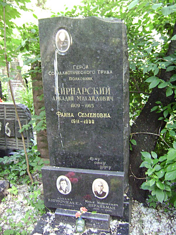 Могила Кирнарского Абрама.