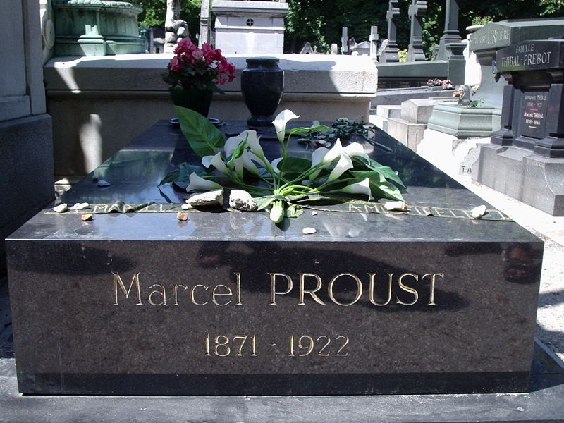 Могила Пруста Марселя.