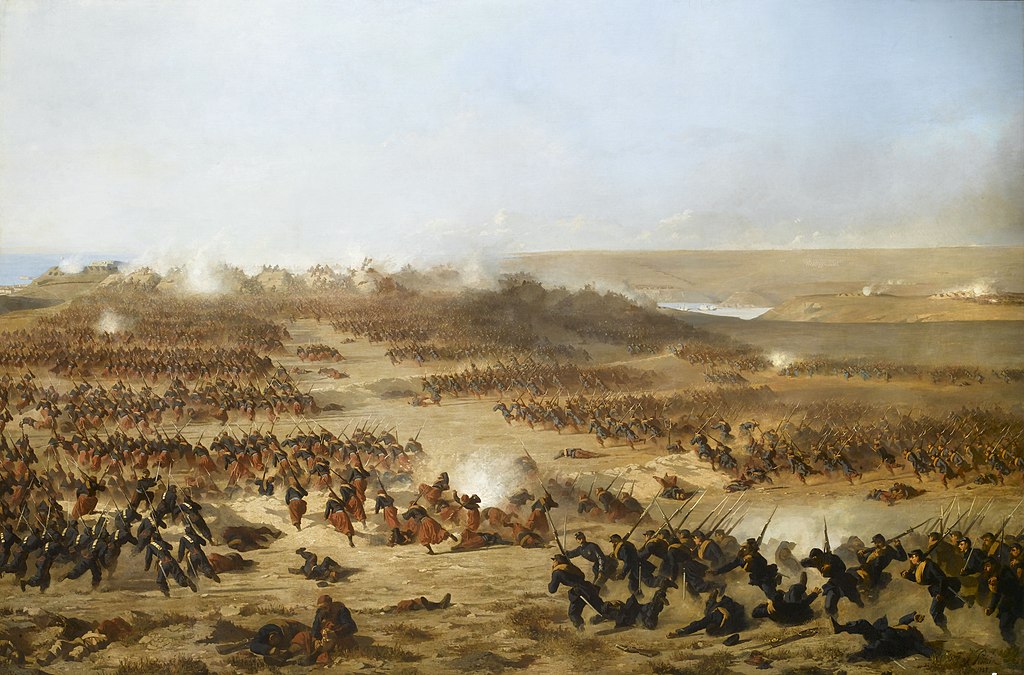 . «Генеральная атака Севастополя союзниками 6 июня 1855 года».