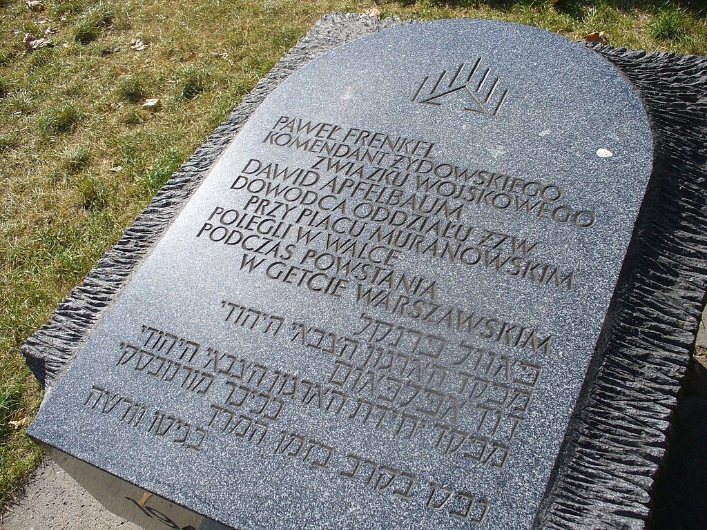 Памятный камень Павла Френкеля и Давида Морица Апфельбаума.