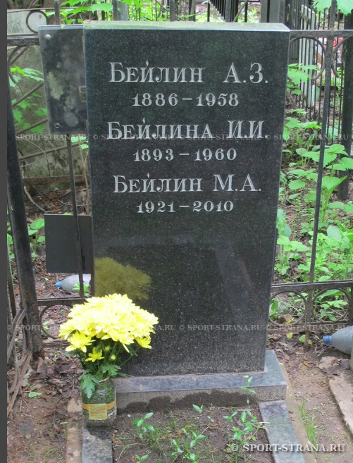 Могила Бейлина Михаила.