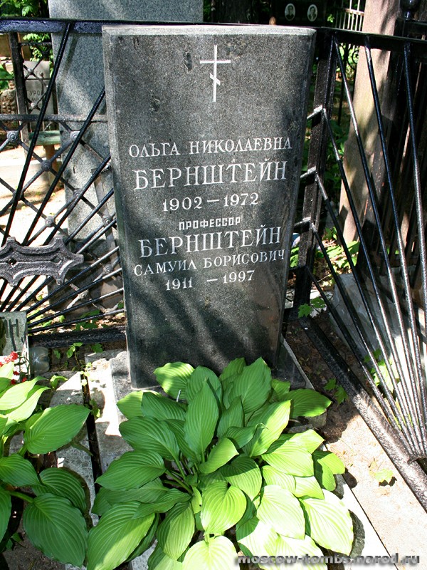 Могила Бернштейна Самуила.