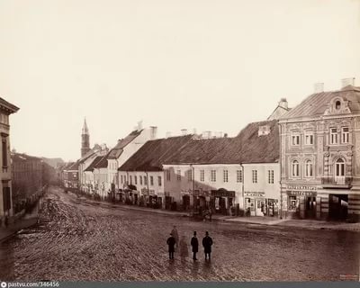 Улица Великая во второй половине XIX века.