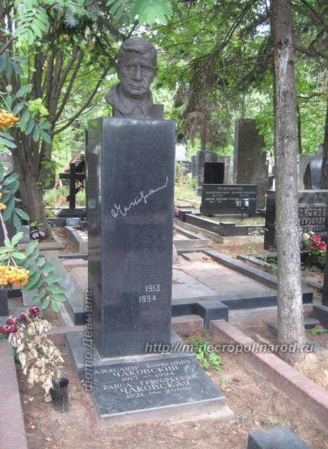 Могила Чаковского Александра.