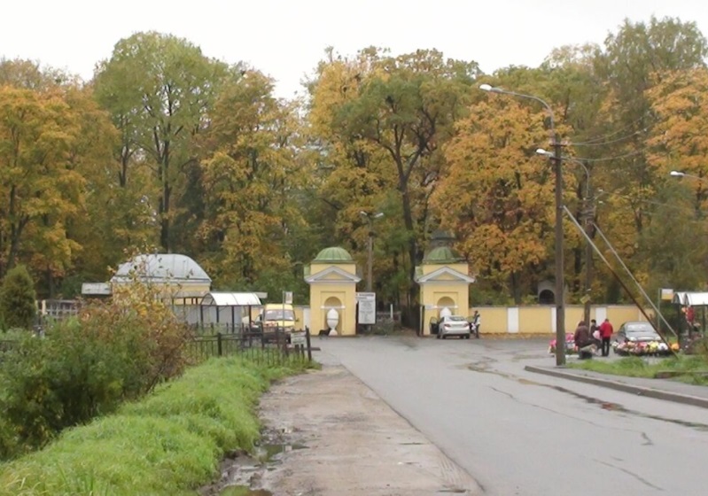 Казанское кладбище в Пушкине, Санкт-Петербург.