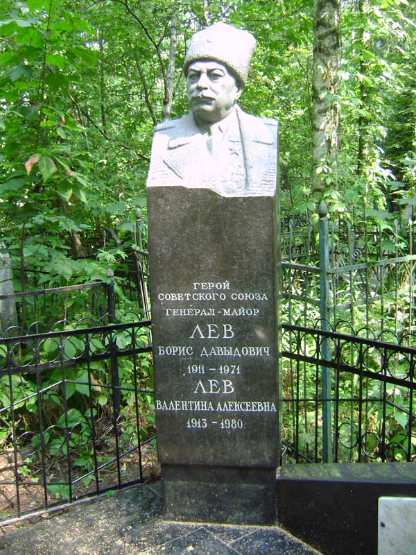 Могила Льва Бориса.