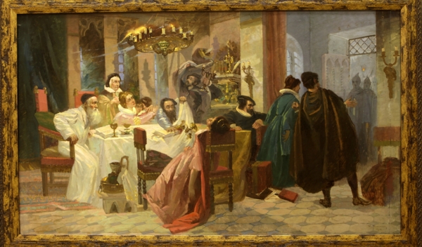 «Марраны (Тайный седер в Испании во времена инквизиции)» (1893).
