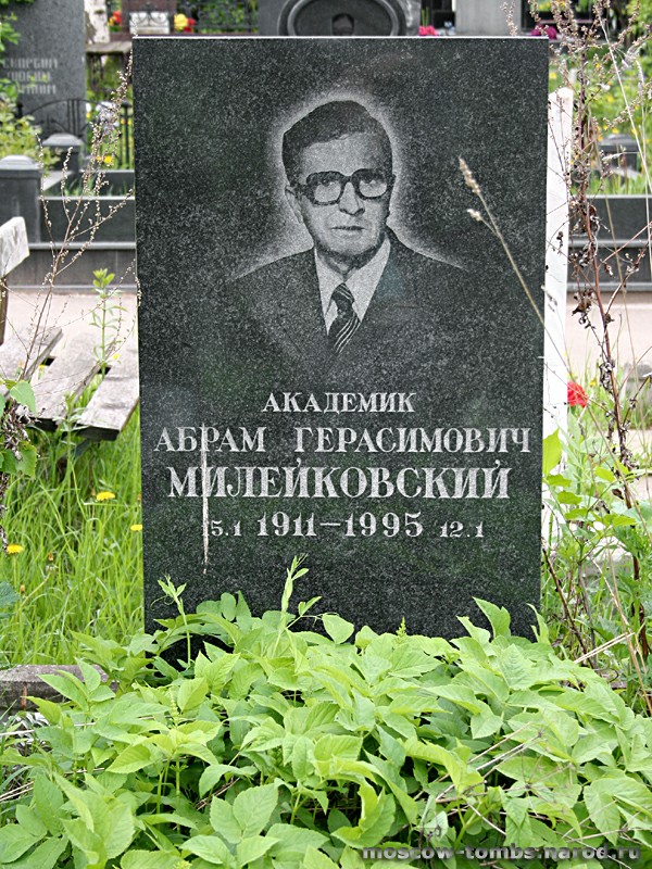Могила Милейковского Абрама.