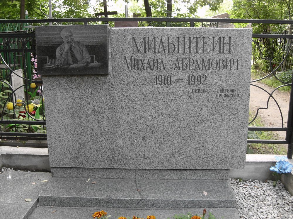 Могила Мильштейна Михаила.