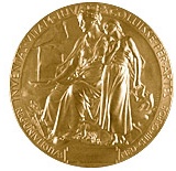Нобелевская медаль.
