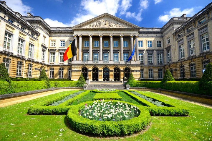 Здание парламента Бельгии.