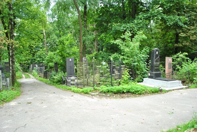 Еврейский участок на Яновском кладбище, Львов, Украина.