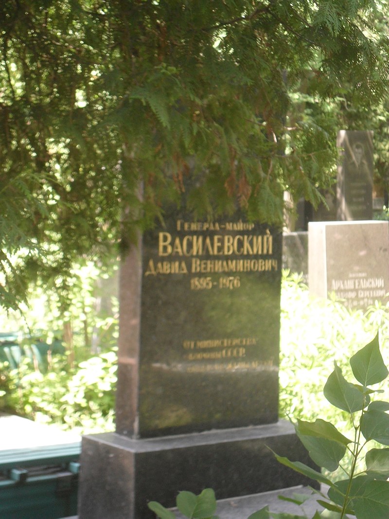 Могила Василевскогот Давида